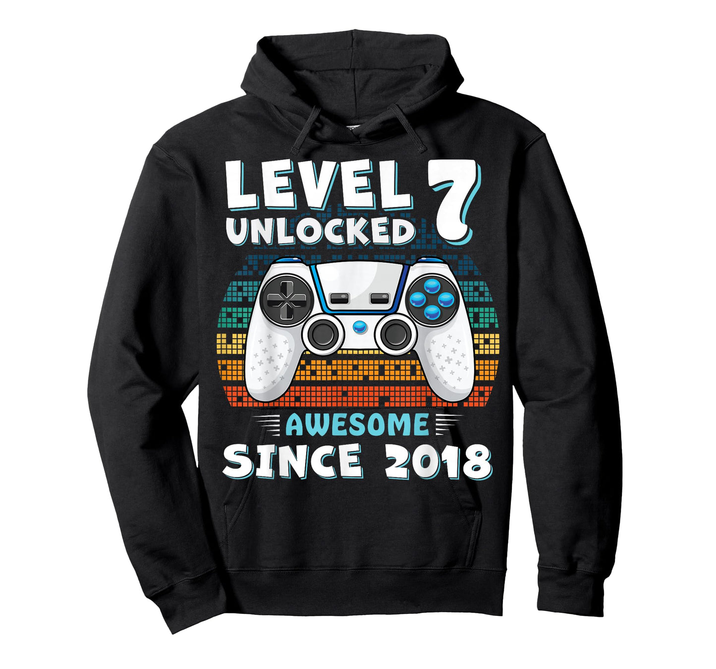 7 Year Old BDay Decorations Son Boy 7yr 2018 7th Birthday T-Shirt