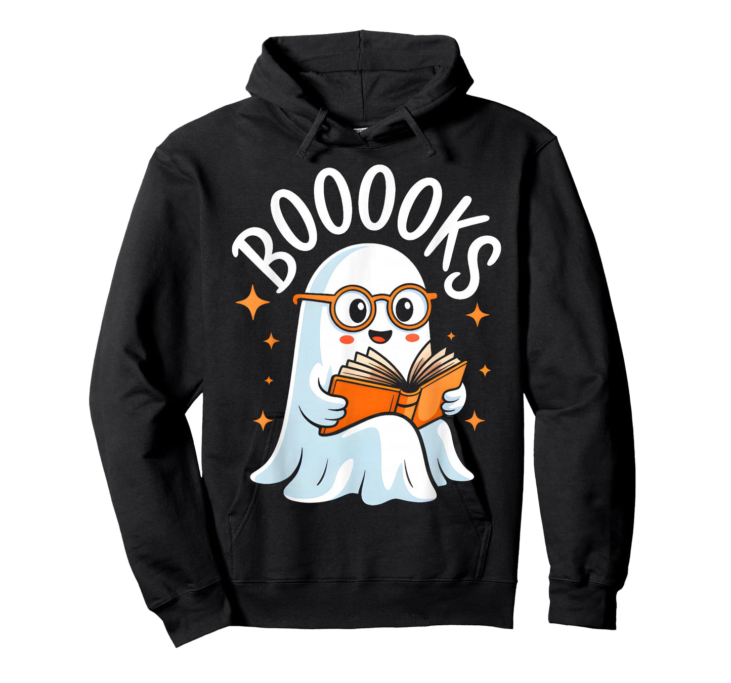 Cute Ghost Reading Book Librarian Teacher Halloween Costume T-Shirt