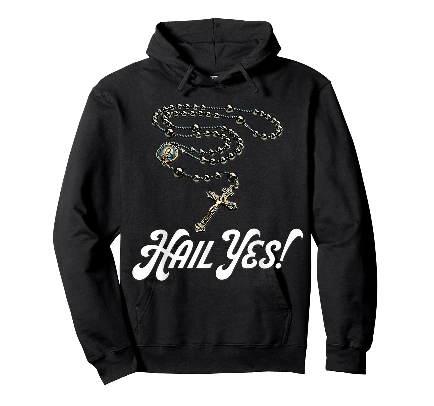 Pray The Rosary Blessed Mother Catholic T-Shirt
