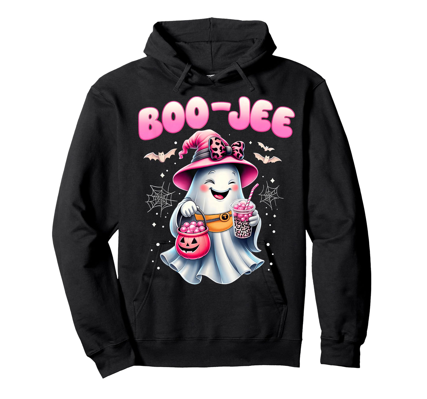 Boo JEE Boujee Spooky Season Cute Halloween Costumes Girls T-Shirt