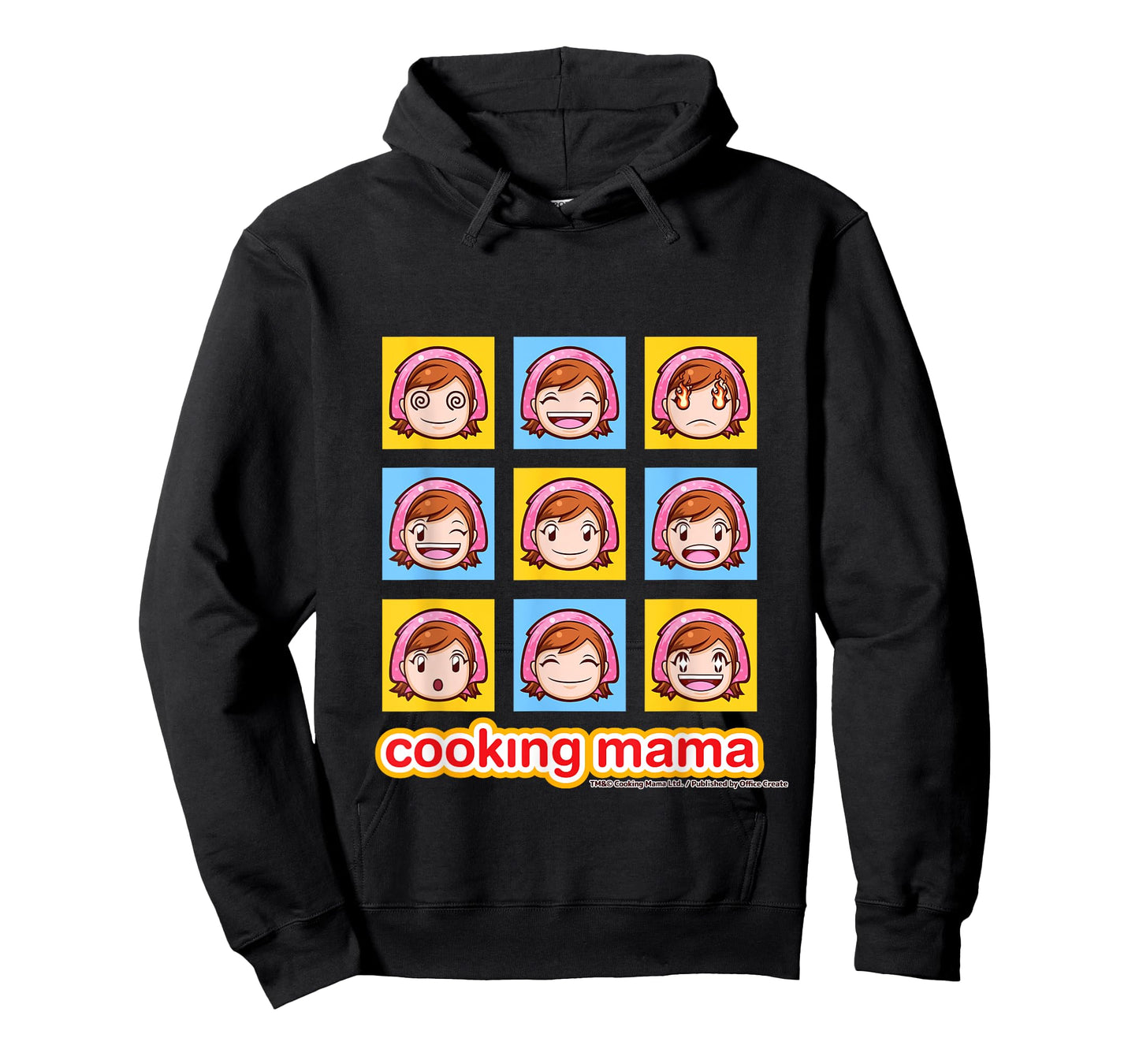 Cooking Mama Faces T-Shirt color T-Shirt