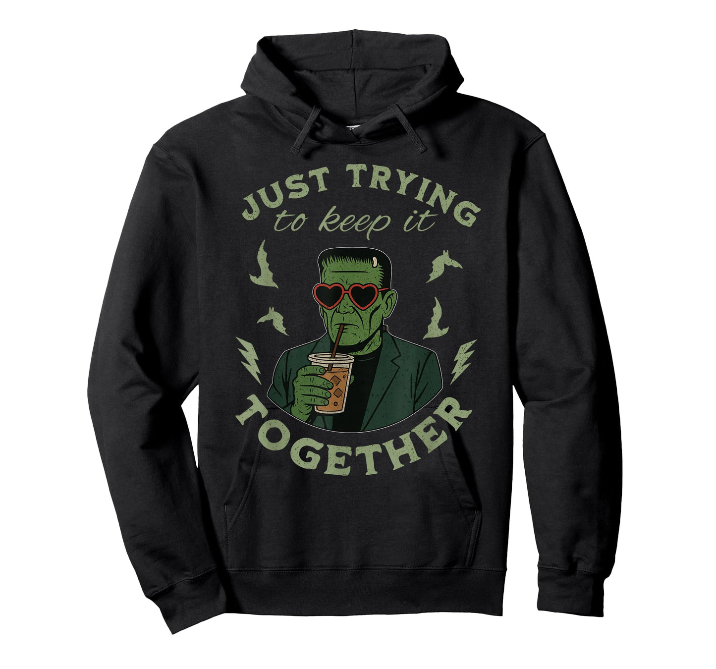Coffee Frankenstein Monster Just Trying to Keep it Together T-Shirt