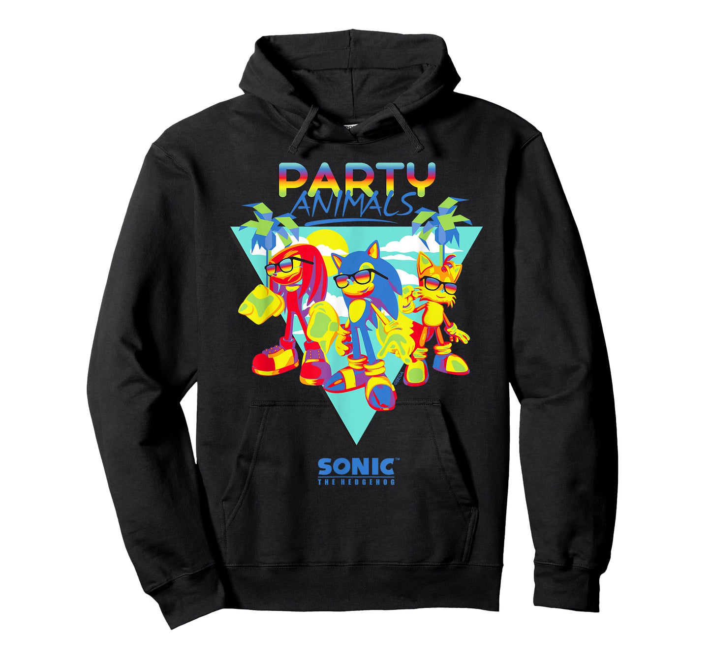 Sonic the Hedgehog - "Party Animals" Sonic, Tails, Knuckles T-Shirt