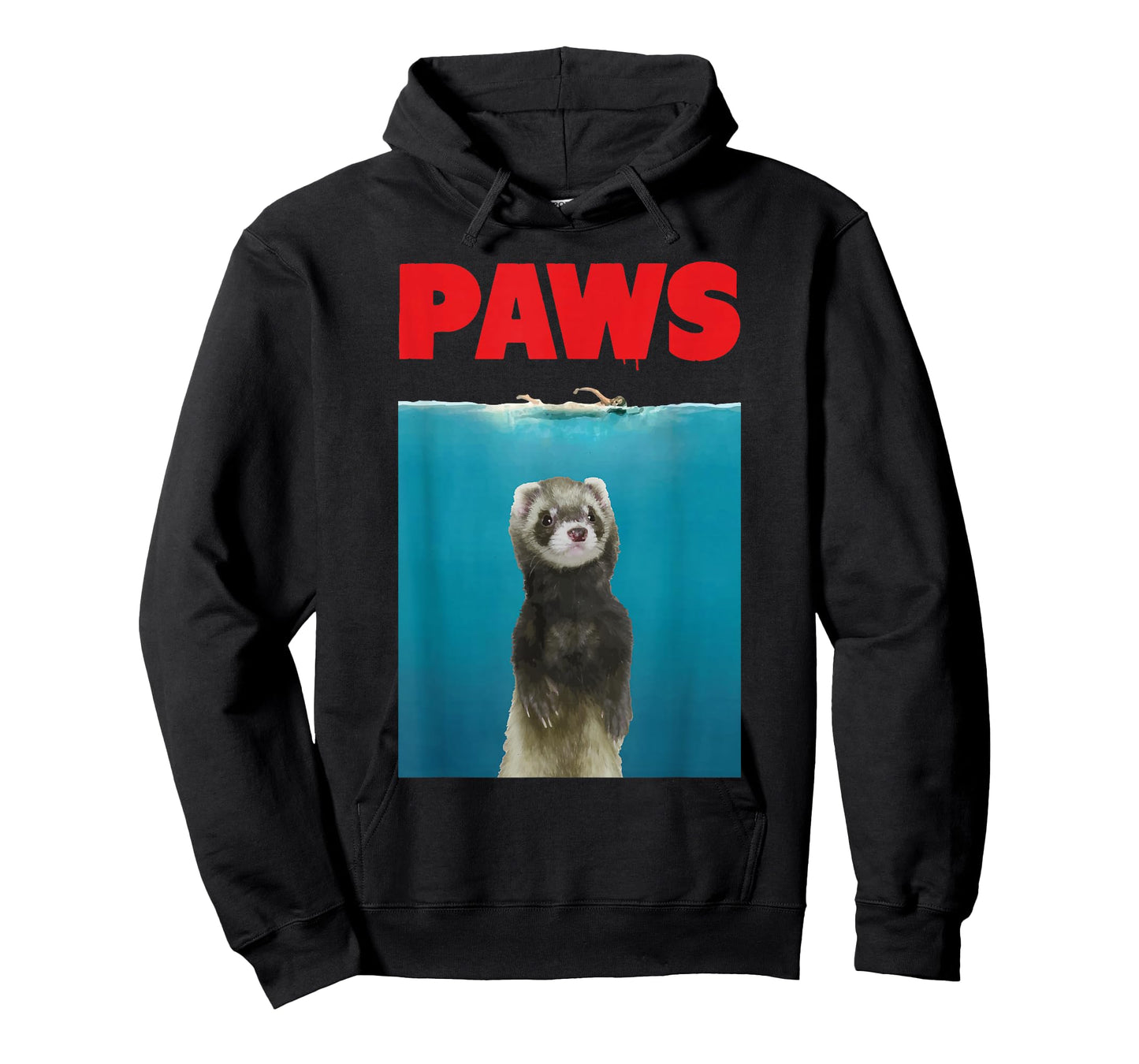 Paws Ferret Funny T-Shirt Parody | Ferret Lover Gifts T-Shirt