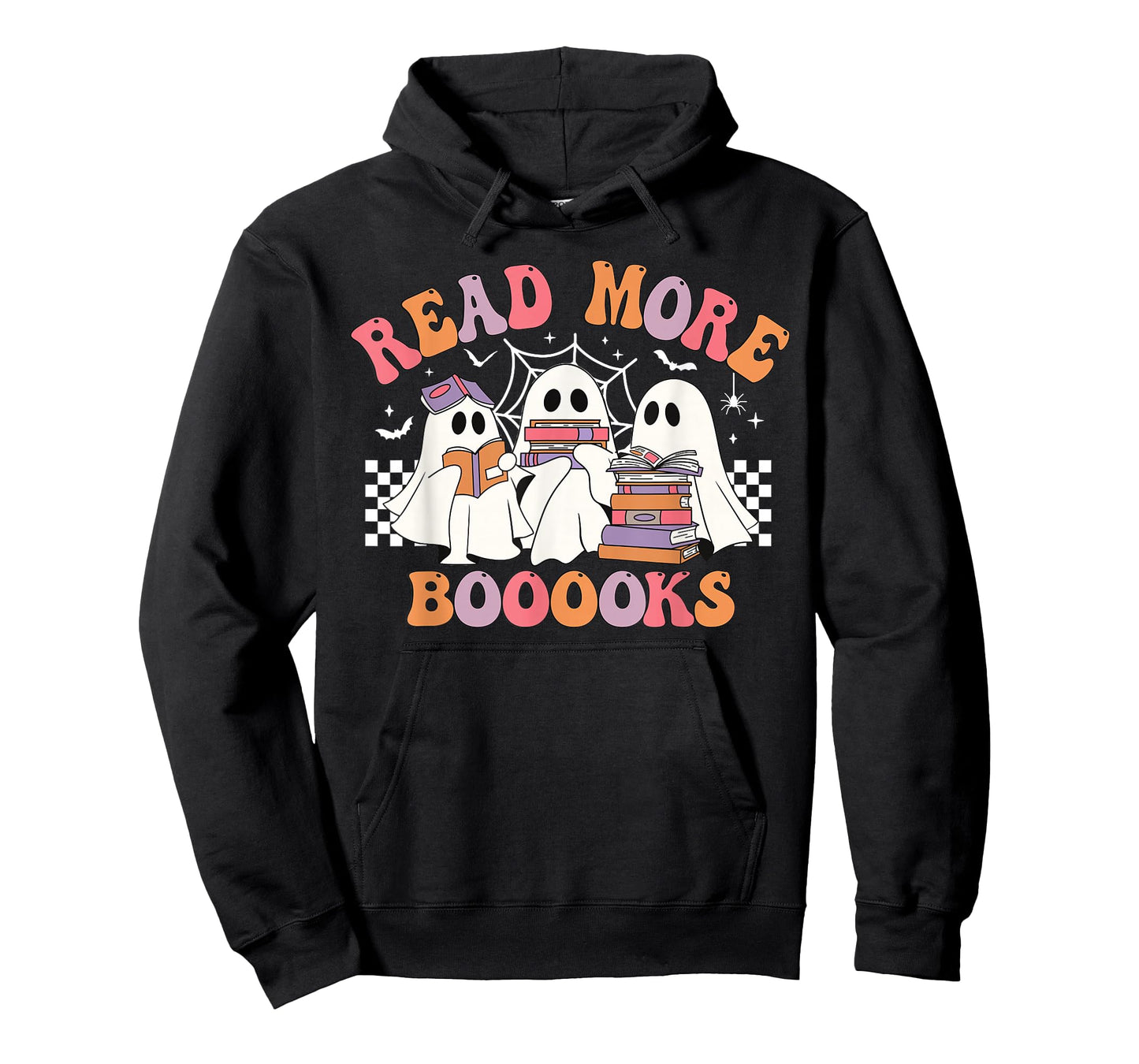 Cute Read More Booooooks Ghost Read More Books Halloween T-Shirt