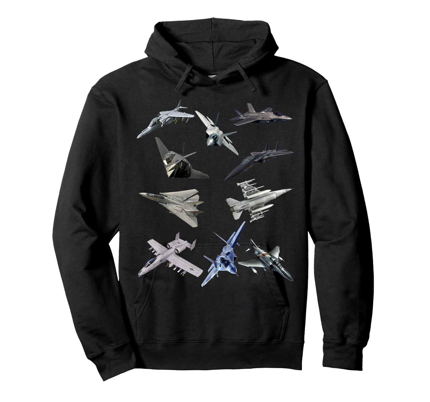 F22 Raptor F18 Hornet F4 Tomcat F35 F15 F16 F117 A10 F4 T-Shirt