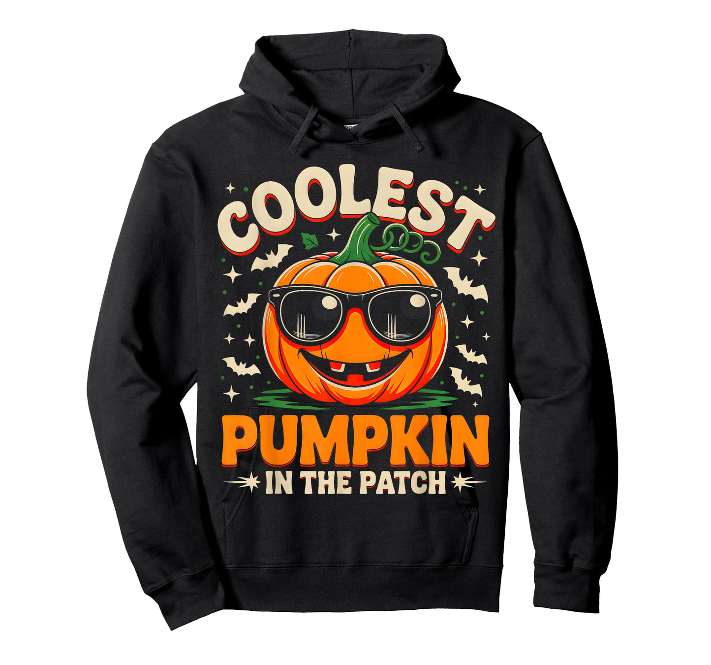 Coolest Pumpkin In The Patch Groovy Halloween For Men Women T-Shirt