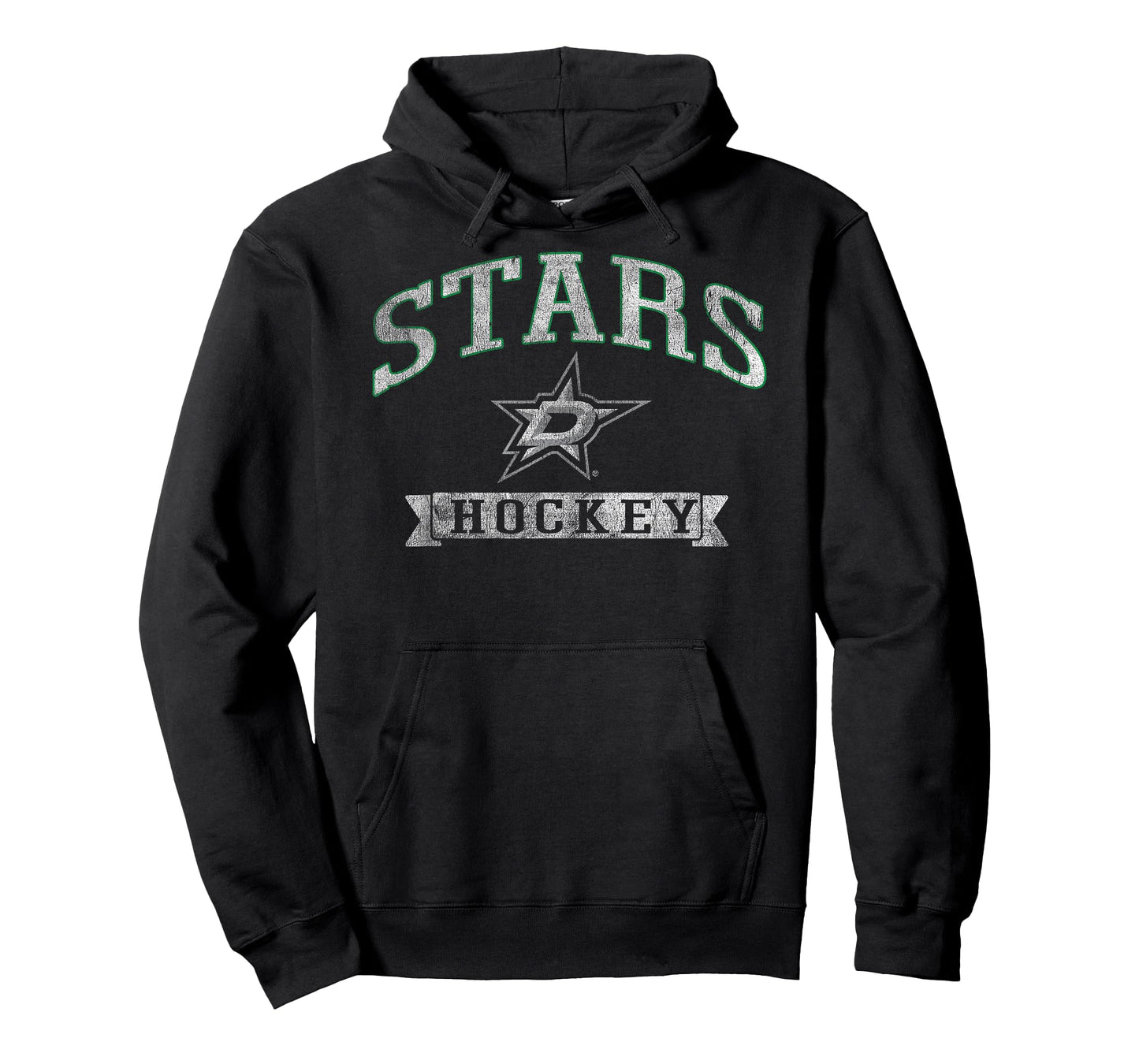Dallas Stars Vintage Hockey Black Officially Licensed T-Shirt