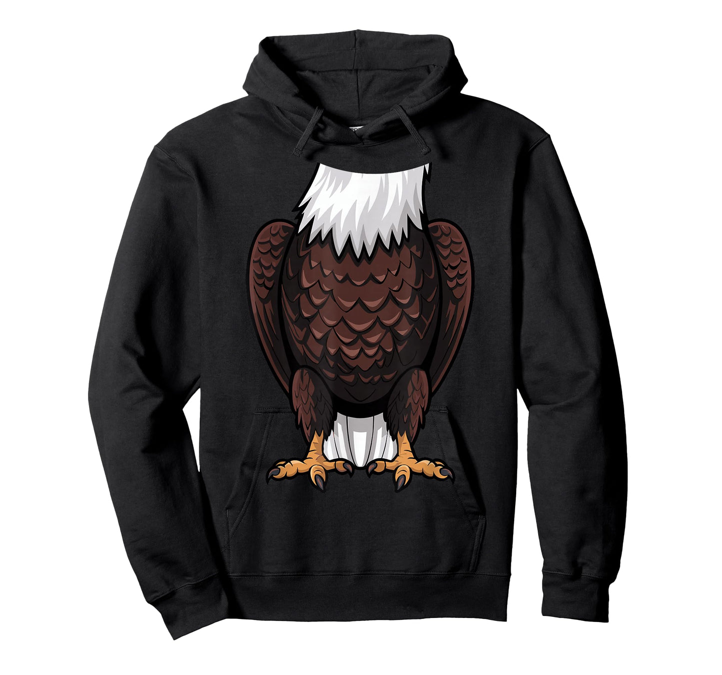 Bald Eagle Halloween Outfit Funny Simple Kids Costume Idea T-Shirt