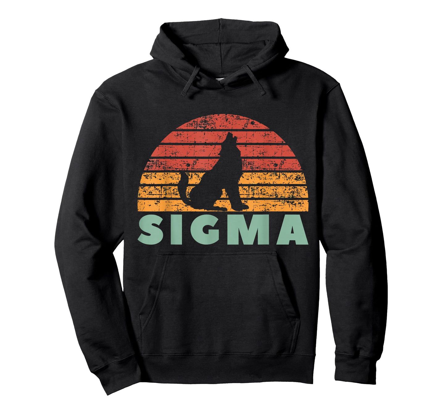 Vintage Sigma Wolf Retro Sigma Male T-Shirt