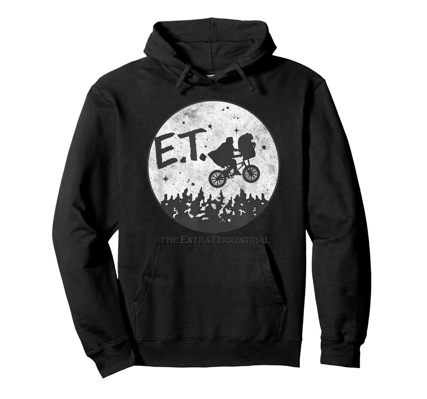 E.T. The Extra-Terrestrial Classic Flying Bike Poster T-Shirt