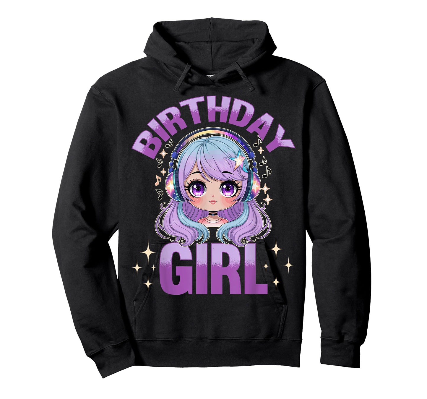 Anime & Music Birthday T-Shirt