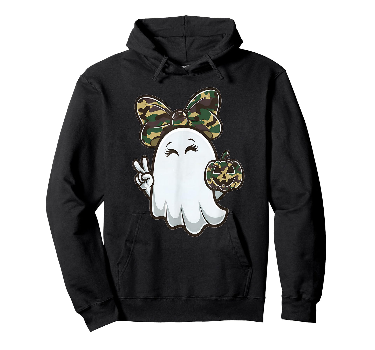 Funny Hello Hunting Season Halloween Camouflage Camo Ghost T-Shirt
