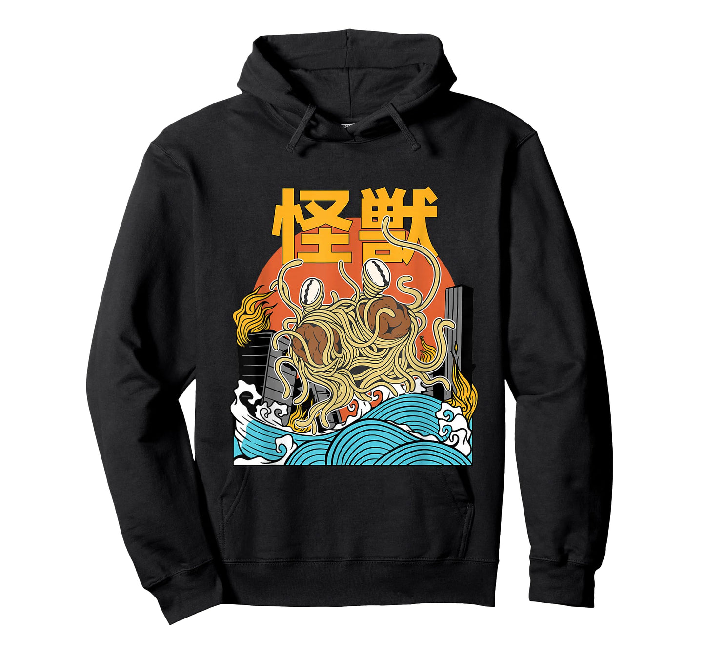 Flying Spaghetti Monster Sunset Japanese T-Shirt