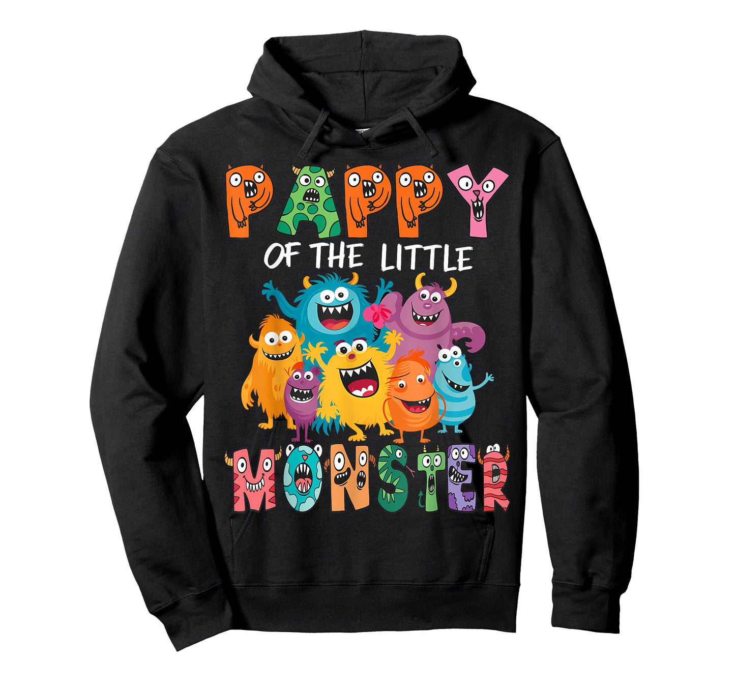 Pappy Of The Little Monster Kids 1St Birthday Party T-Shirt