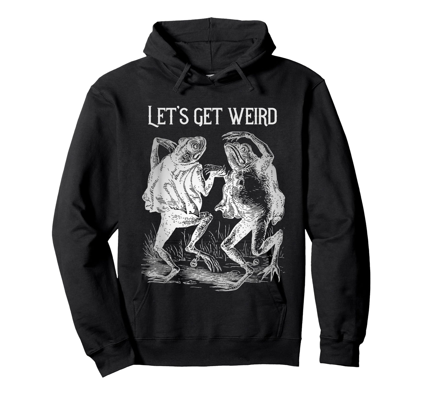 Let's Get Really Weird Dancing Frogs Strange Fairy Tale T-Shirt