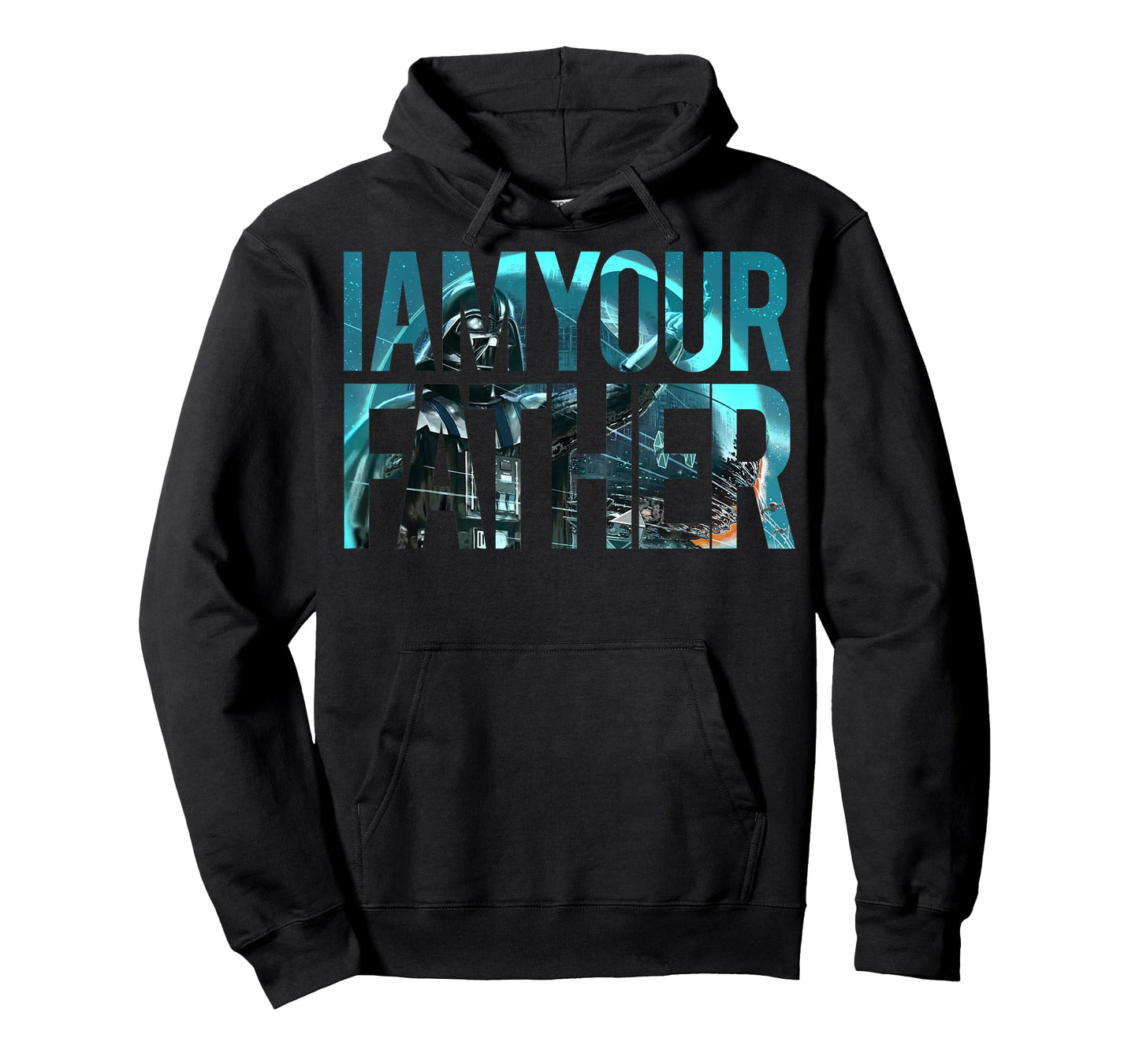 Star Wars Vader I AM YOUR FATHER Art Fill Graphic T-Shirt T-Shirt