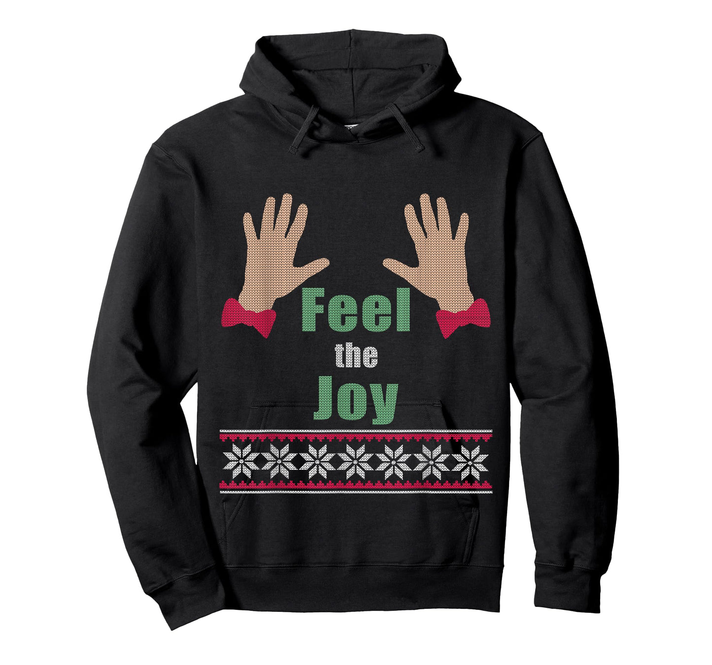 Funny Feel The Joy Christmas Gift Ugly Sweater T-Shirt
