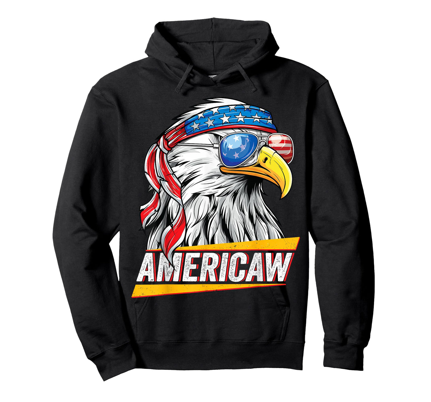Bald Eagle Americaw American Flag USA Patriotic Merica T-Shirt