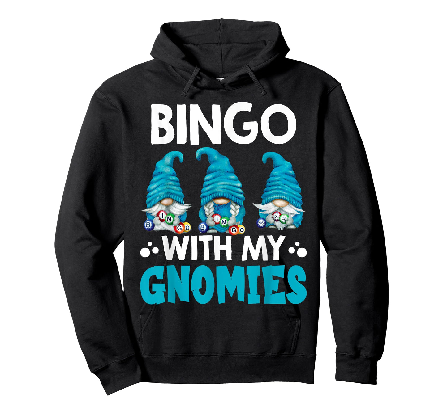 Bingo With My Gnomies Women Men Funny Bingo Gnome T-Shirt