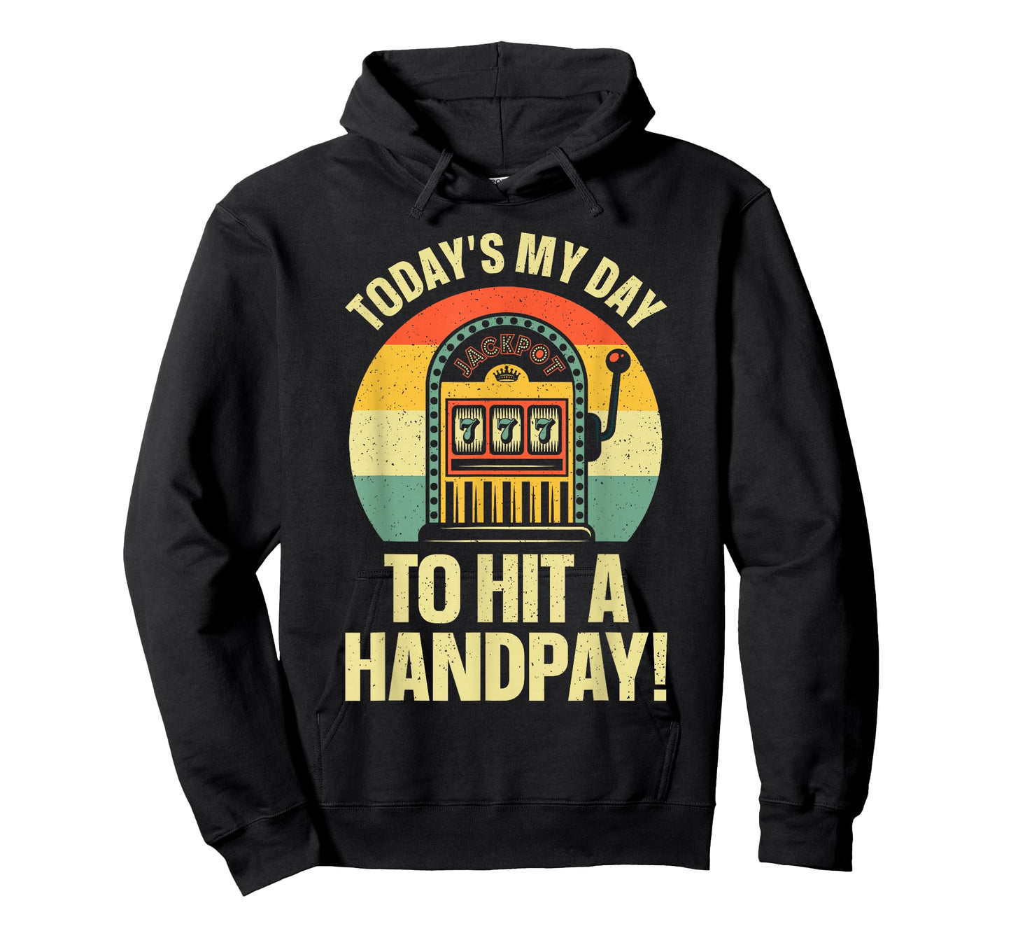 Cool Slot Machine Design For Men Women Casino Gambling Lover T-Shirt