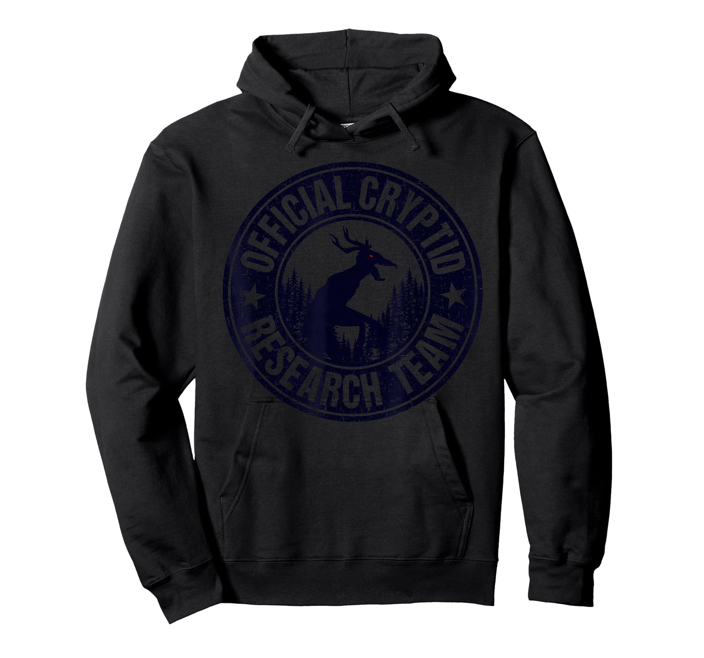 Official Cryptid Research Team Wendigo Retro Cryptozoology T-Shirt