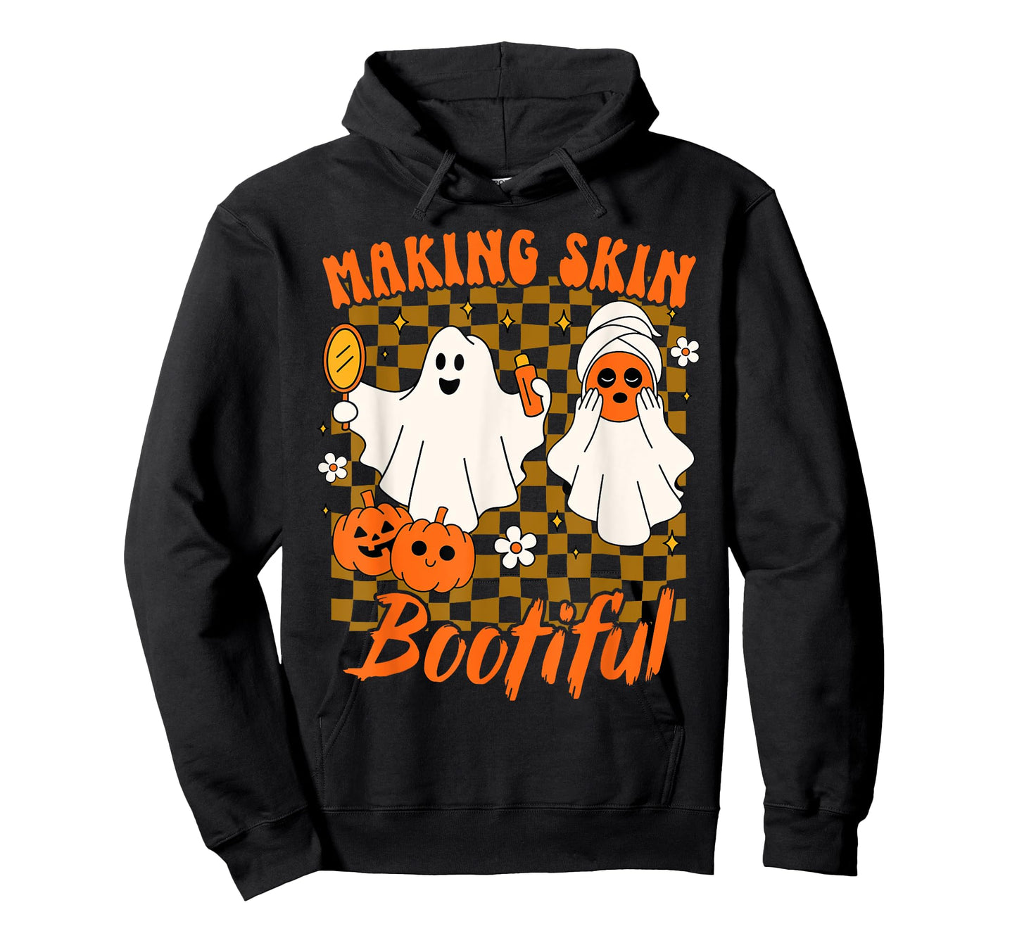 Halloween Spooky Season Esthetician Making Skin Bootiful T-Shirt