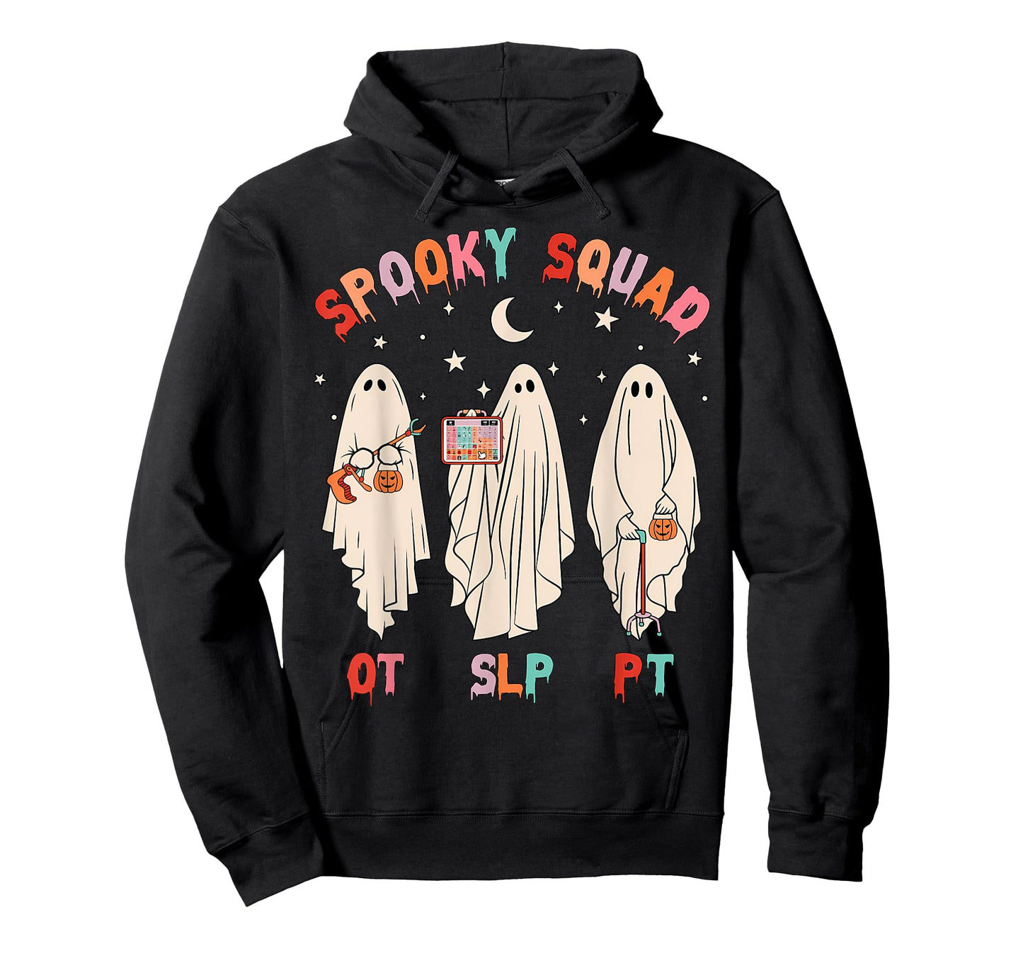 Spooky Squad SLP OT PT Ghost Occupational Therapy T-Shirt