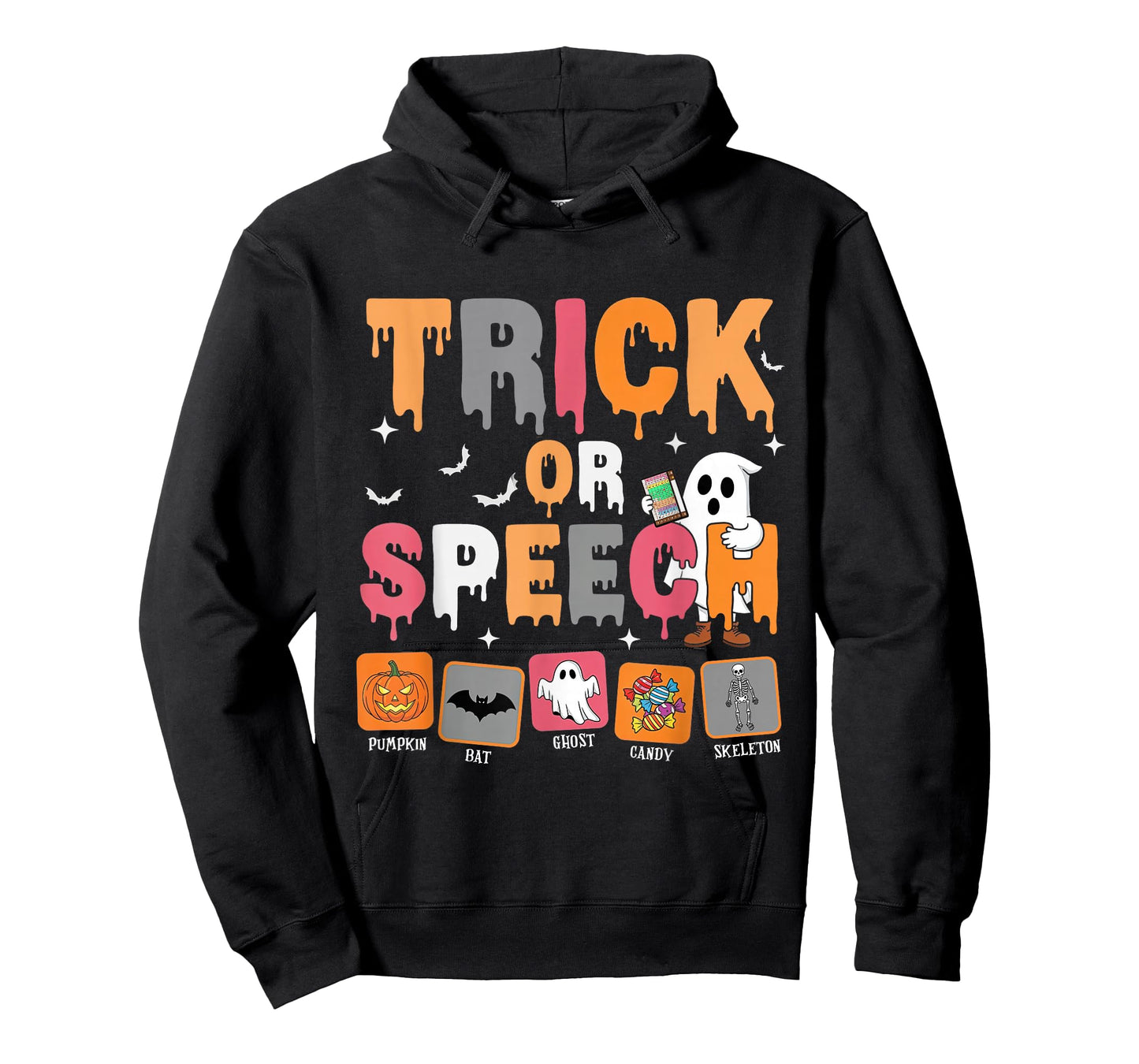 Trick or Speech Halloween SLP Speech Language Pathologist T-Shirt