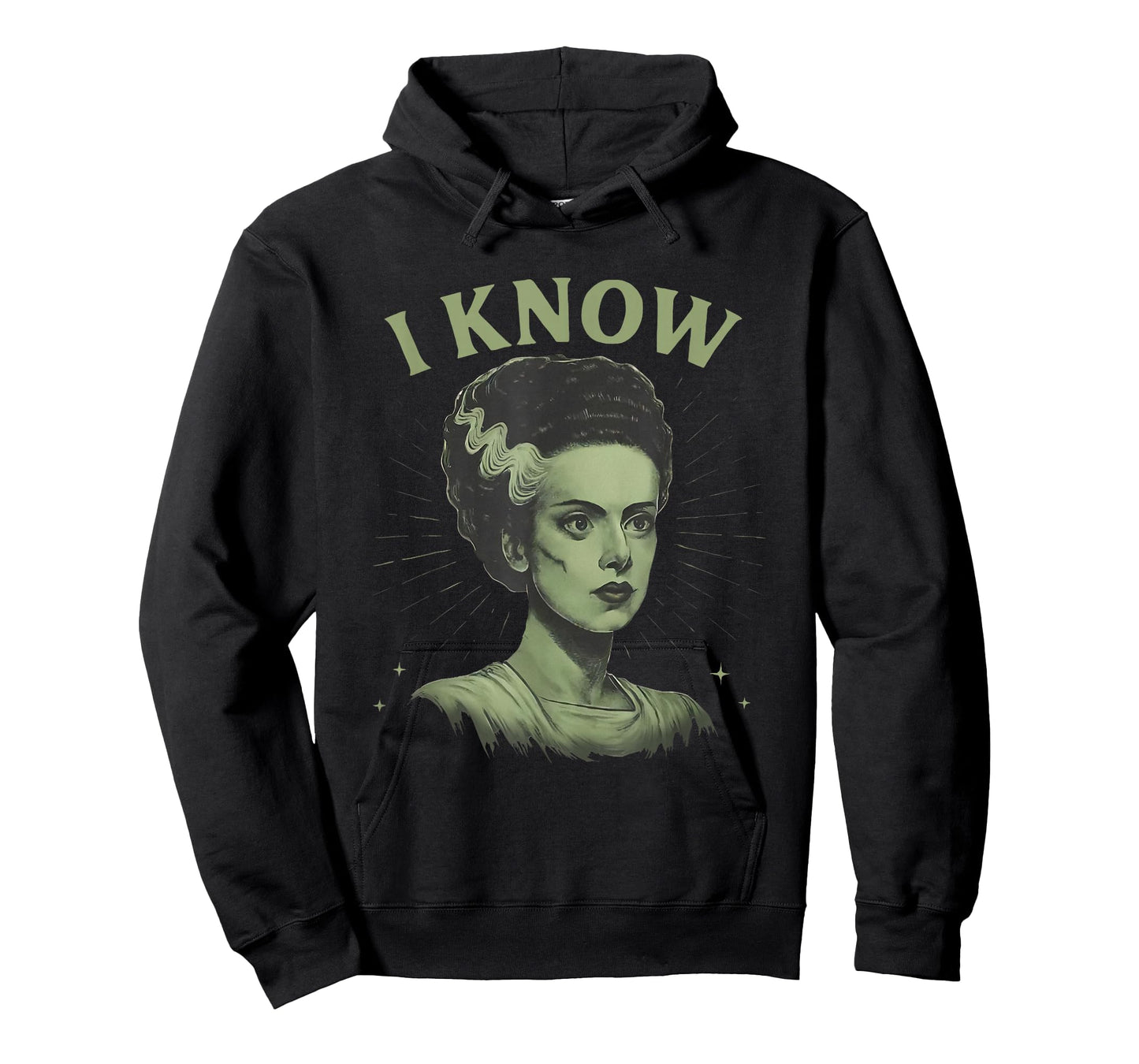 I Know Frankenstein Monster and Bride I Love You Couples T-Shirt