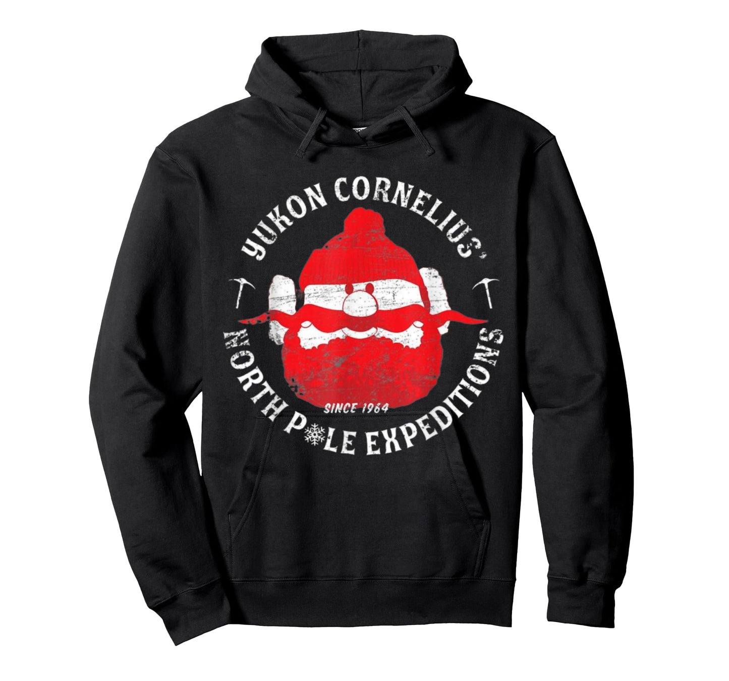 Christmas Explorer Vintage Throwback Cartoon T-Shirt
