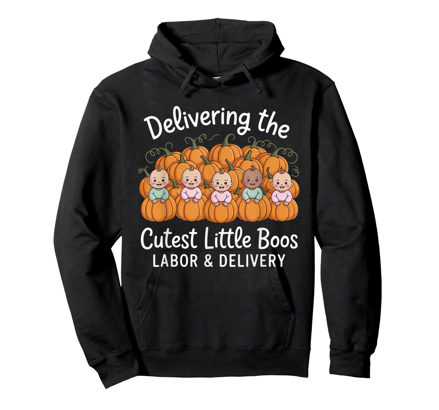Delivering The Cutest Boos Labor & Delivery Halloween Nurse T-Shirt