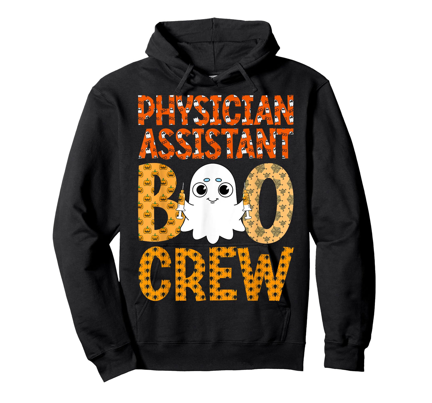 PA Happy Halloween Ghost - Physician Assistant Boo Crew T-Shirt