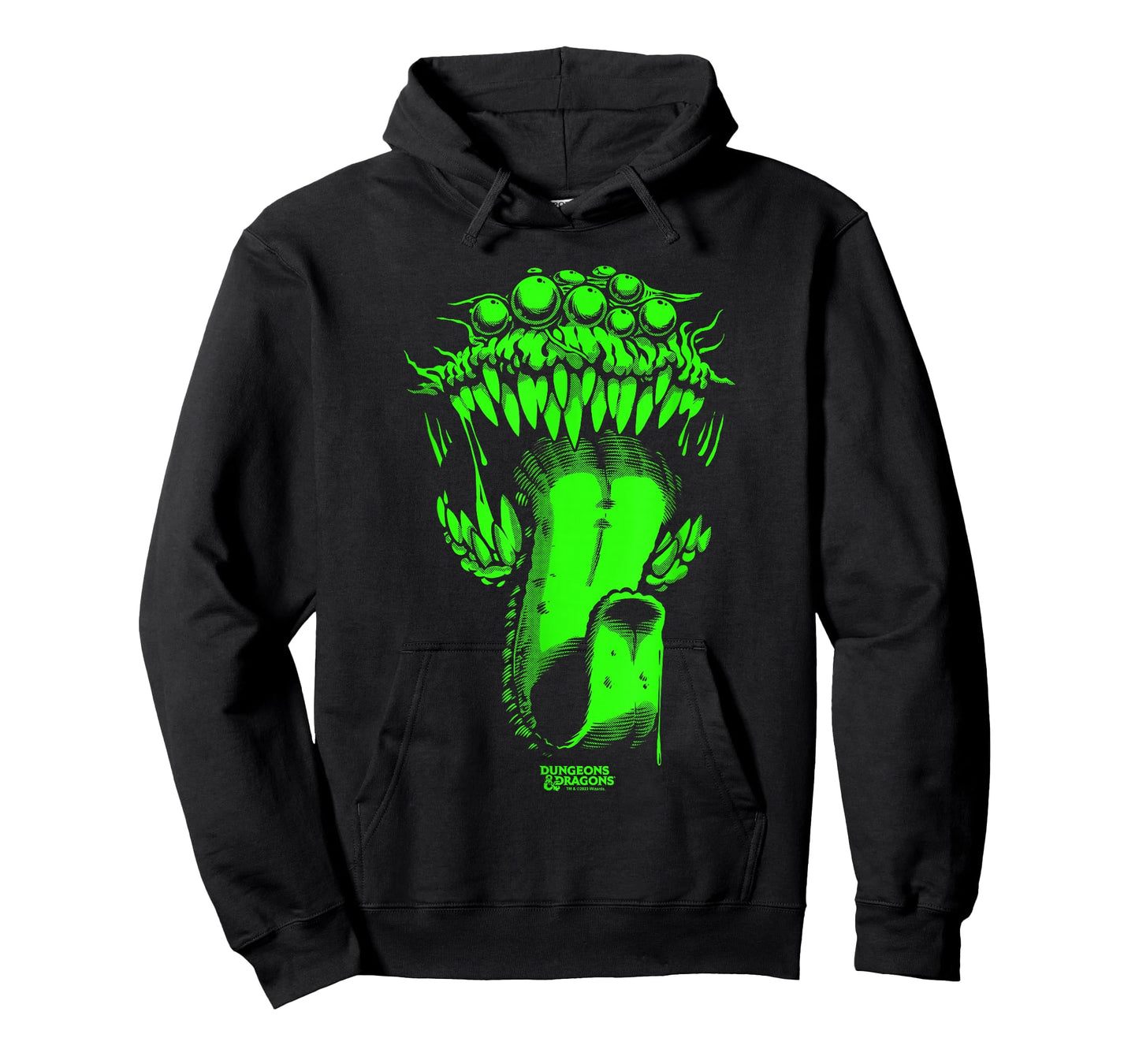 Dungeons & Dragons Halloween Neon Green Mimic Costume T-Shirt