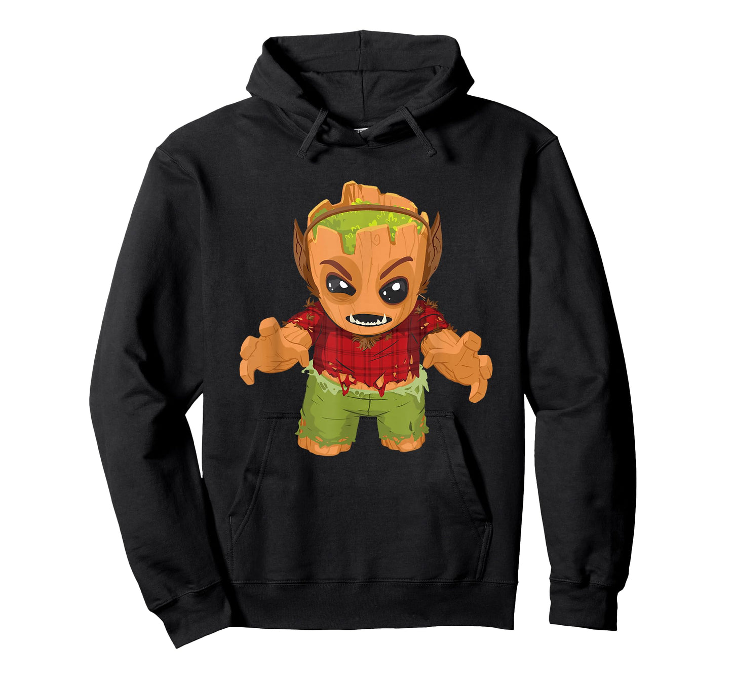 Marvel Classic Halloween Baby Groot Cute Werewolf Costume T-Shirt