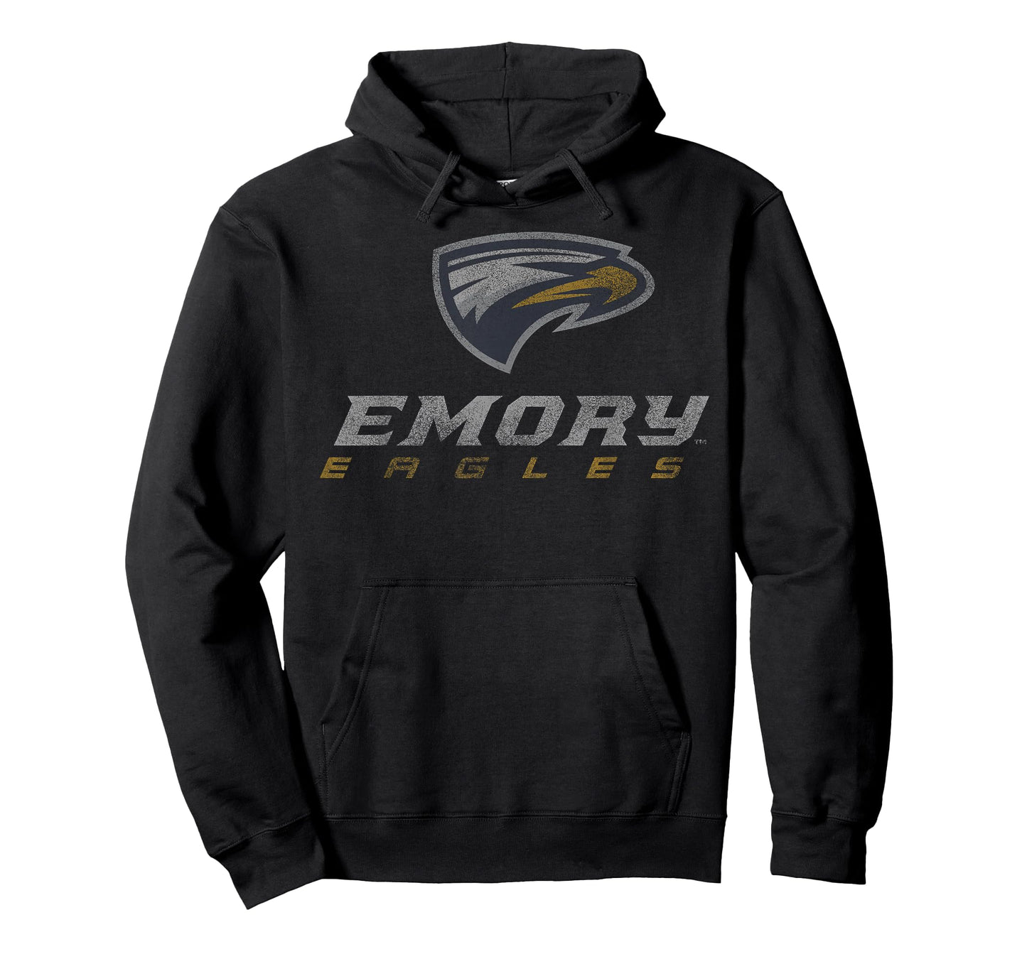 Emory Eagles Vintage Worn Navy Officially Licensed T-Shirt