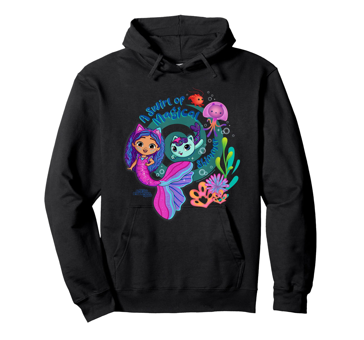 DreamWorks Gabby’s Dollhouse The Movie Swirl of Magical Fun T-Shirt