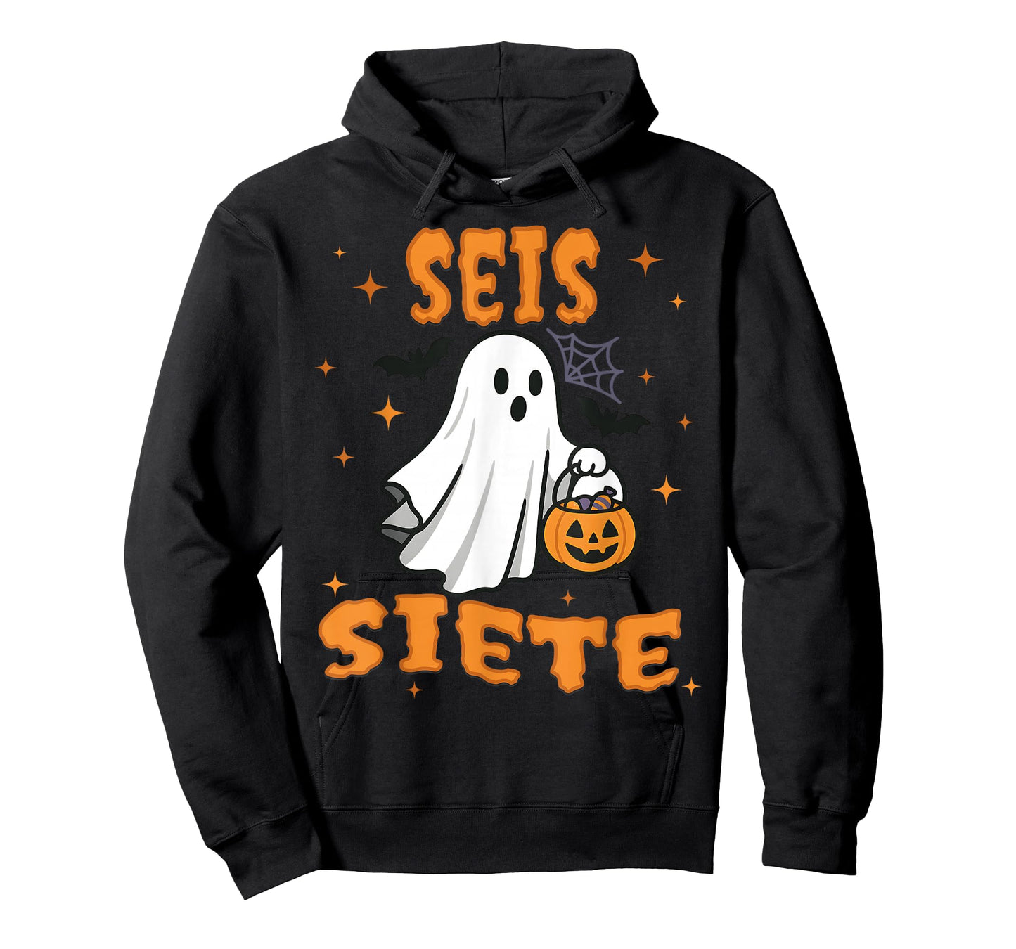 SEIS Siete Spanish Halloween 67 Boys Kids Six Seven Espanol T-Shirt