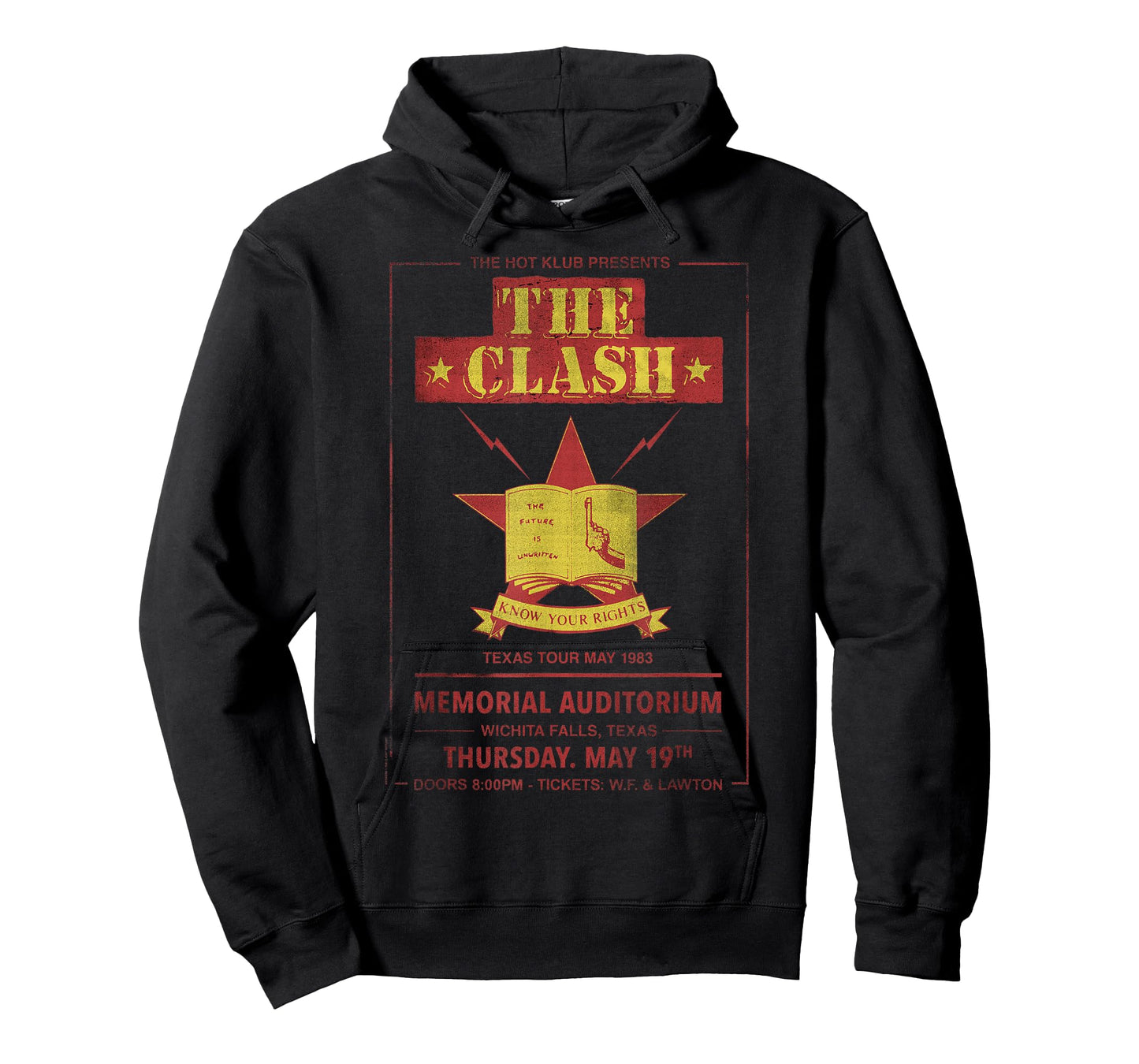 The Clash - Texas Tour 83' Wichita Falls T-Shirt
