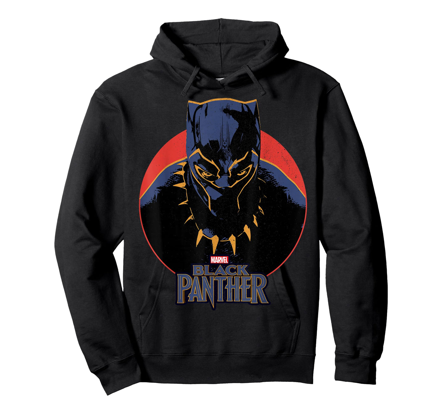 Marvel Black Panther Movie Retro Circle Portrait T-Shirt T-Shirt
