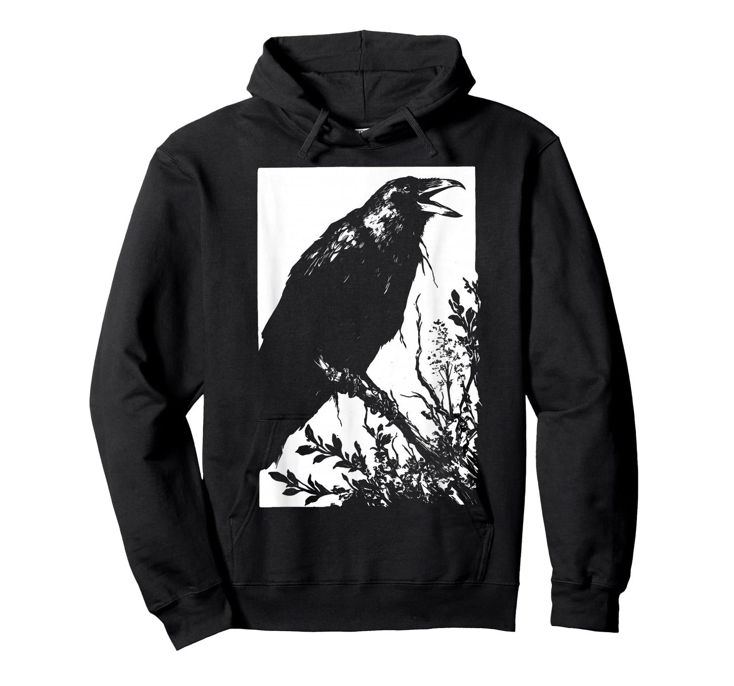 Crow Weirdcore Goblincore Punk Goth Aesthetic Creepy Horror T-Shirt