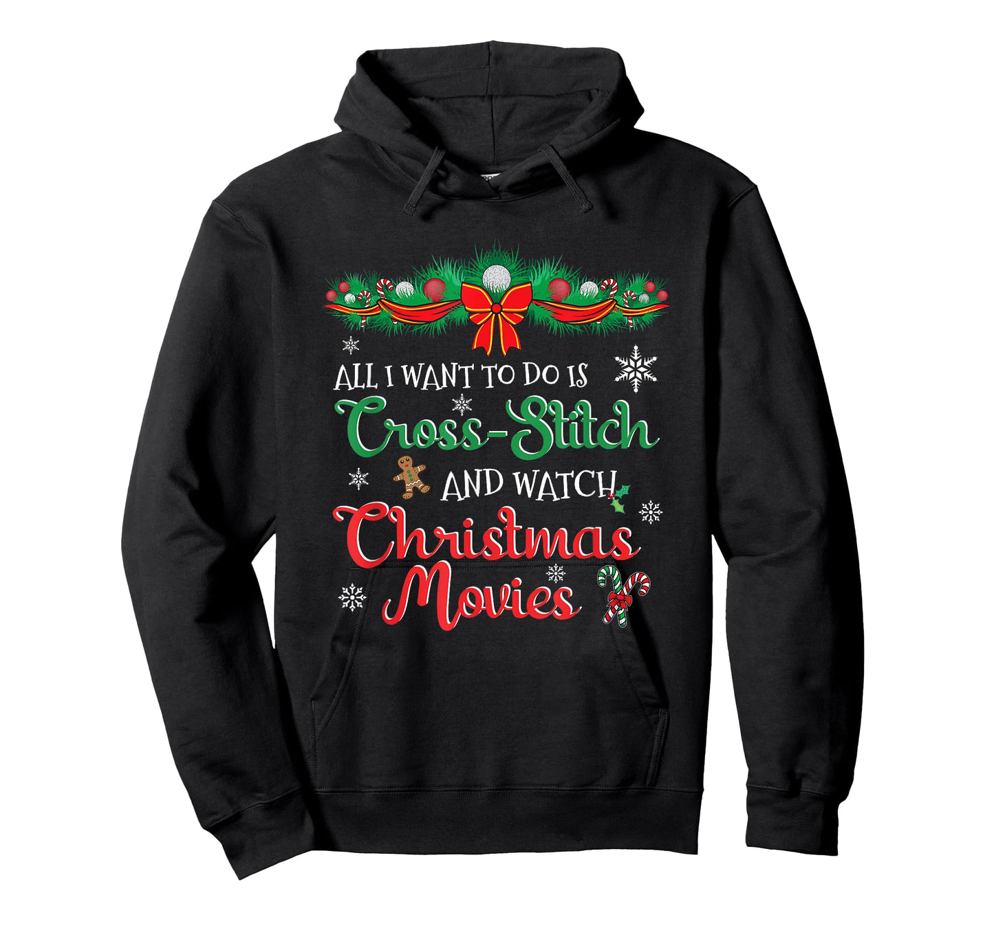Funny Christmas Movie for Cross-Stitch Lovers T-Shirt