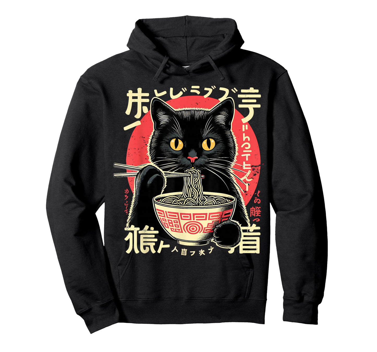 Anime Cat Ramen Japanese Kawaii Cats T-Shirt