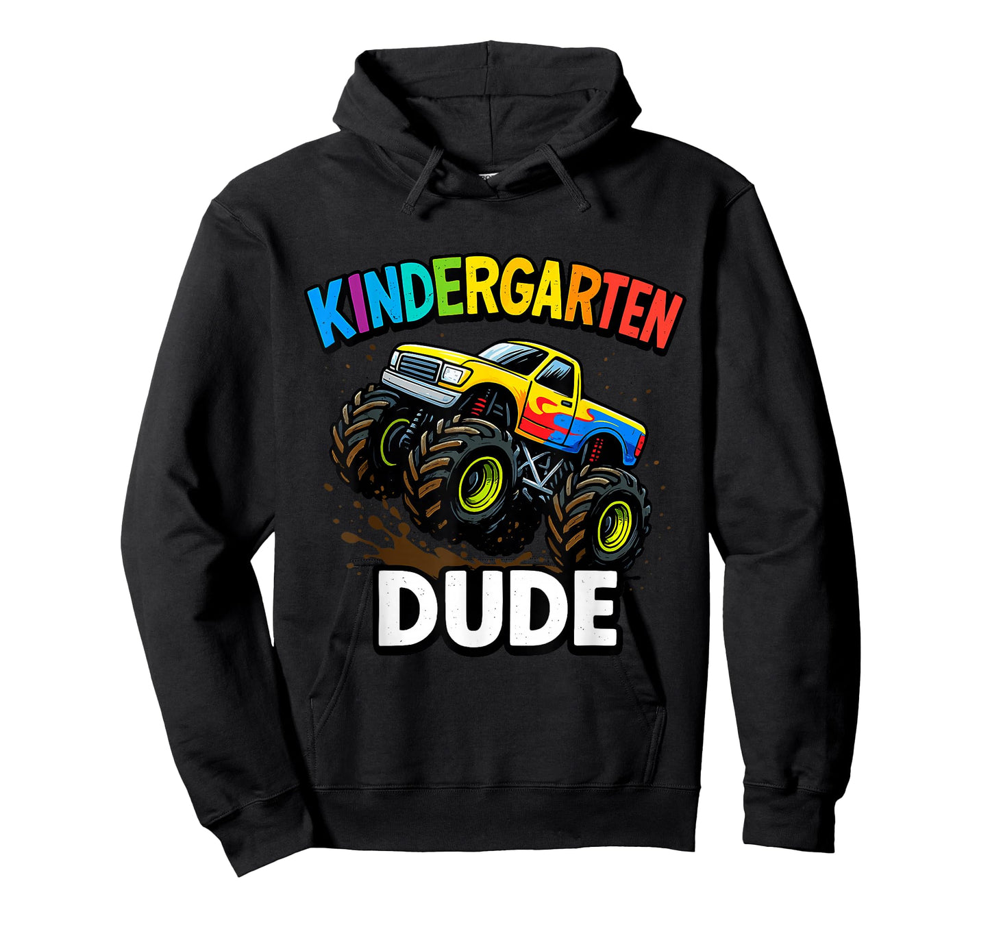 Monster Truck Kindergarten Boy T-Shirt
