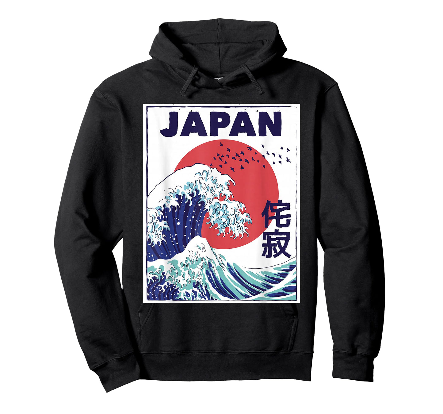 Retro Japan Graphic Women Ocean Japanese Men Large Wave T-Shirt