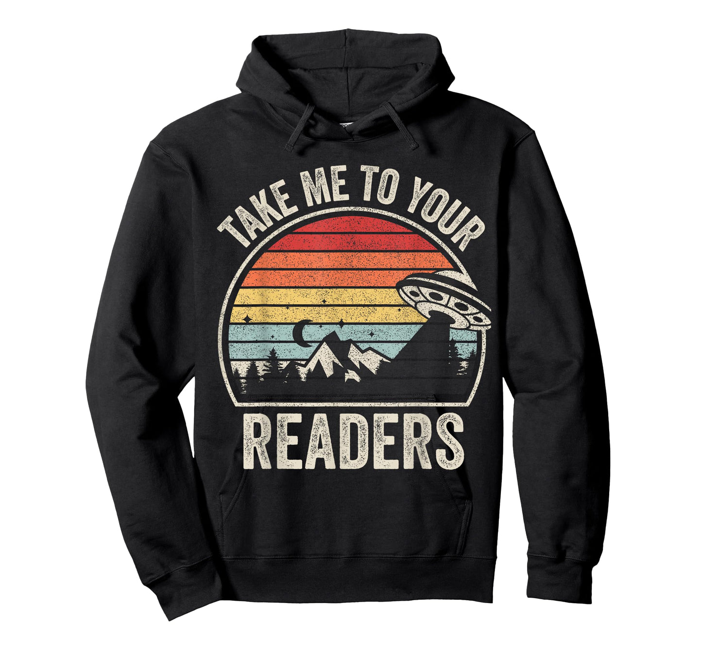 Vintage Take Me To Your Readers English Teacher Alien Space Men Women Kids T-Shirt