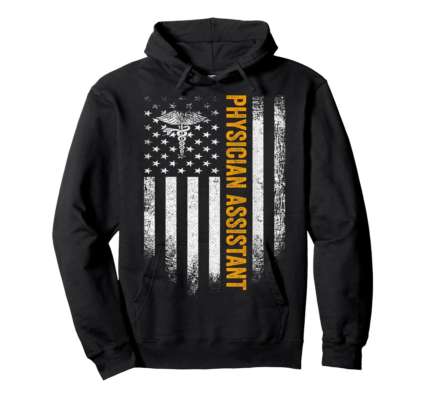 Vintage USA Physician Assistant American Flag T-Shirt