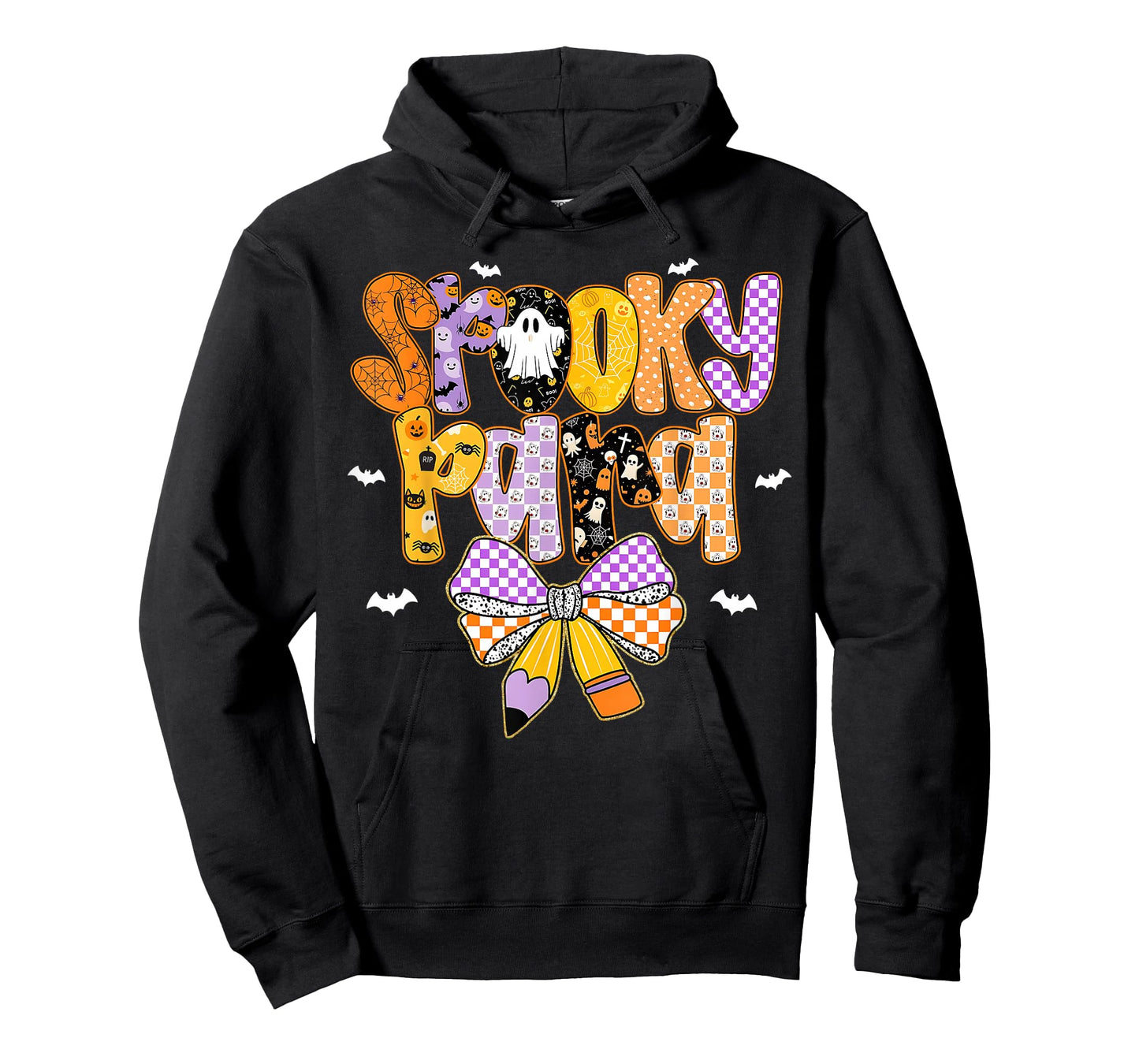 Spooky para Halloween Costume Paraprofessional Coquette Bow T-Shirt
