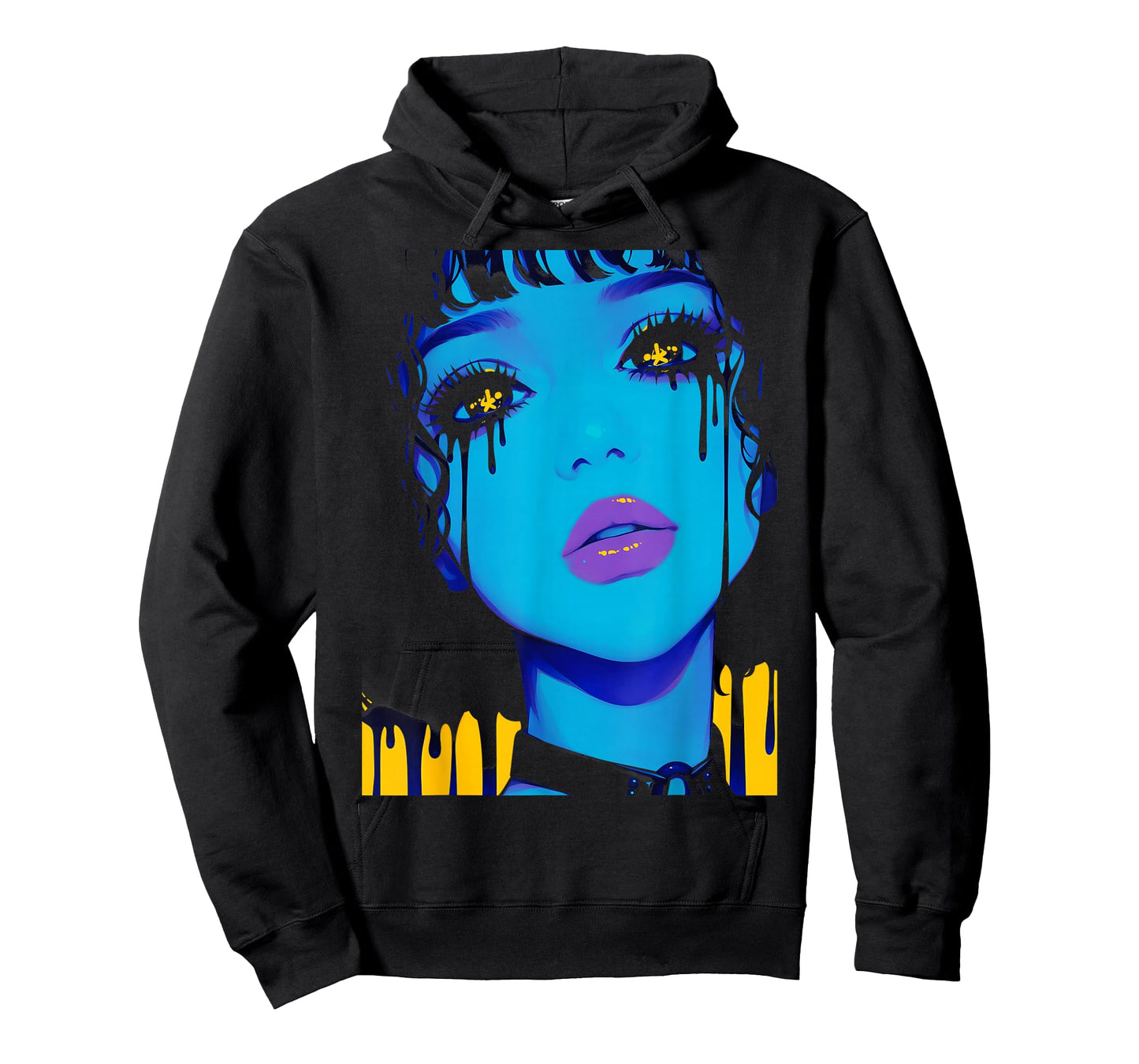 Cybergoth Cybercore Grunge Punk Goth Girl Alt Anime Manga T-Shirt