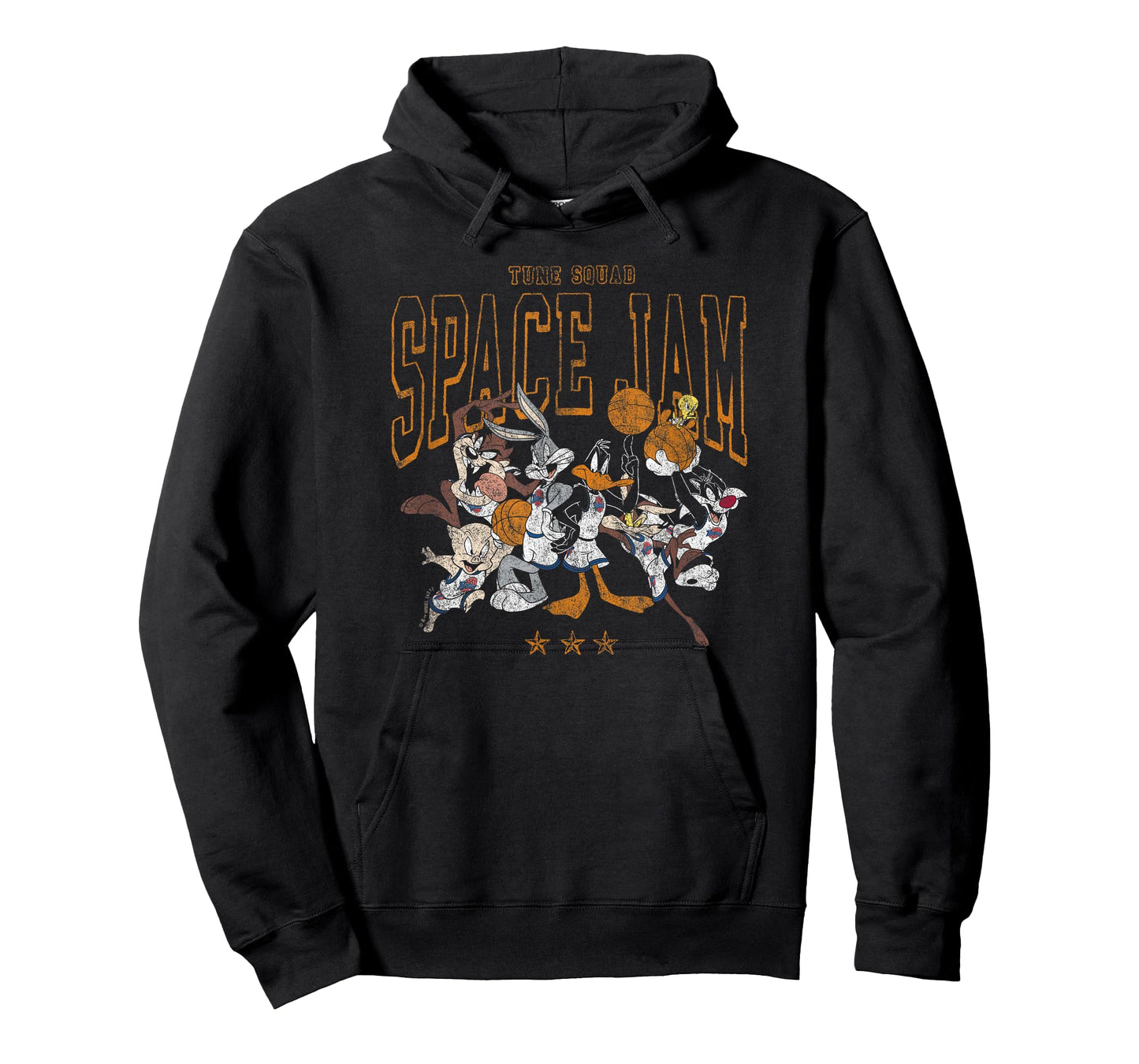 Space Jam Classic Tune Squad Distressed Poster T-Shirt